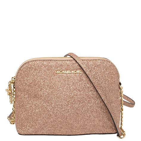 michael kors cindy dome pale glitter crossbody|Amazon.com: Michael Kors Cindy.